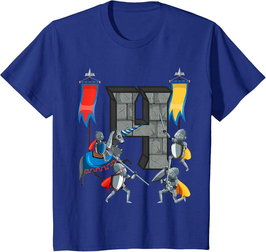 Medieval Knights Middle Ages History Castle 4th Birthday