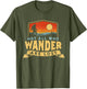 Not All Who Wander are Lost Bigfoot Sasquatch Nature Graphic