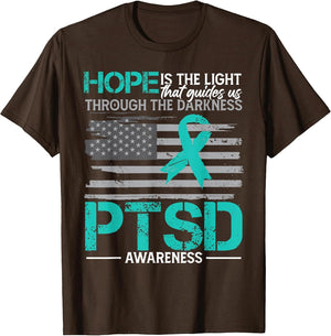 American Flag Veteran Support PTSD Awareness
