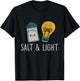 Vintage Cute Salt Light Bible Verse Matthew Proud Christian