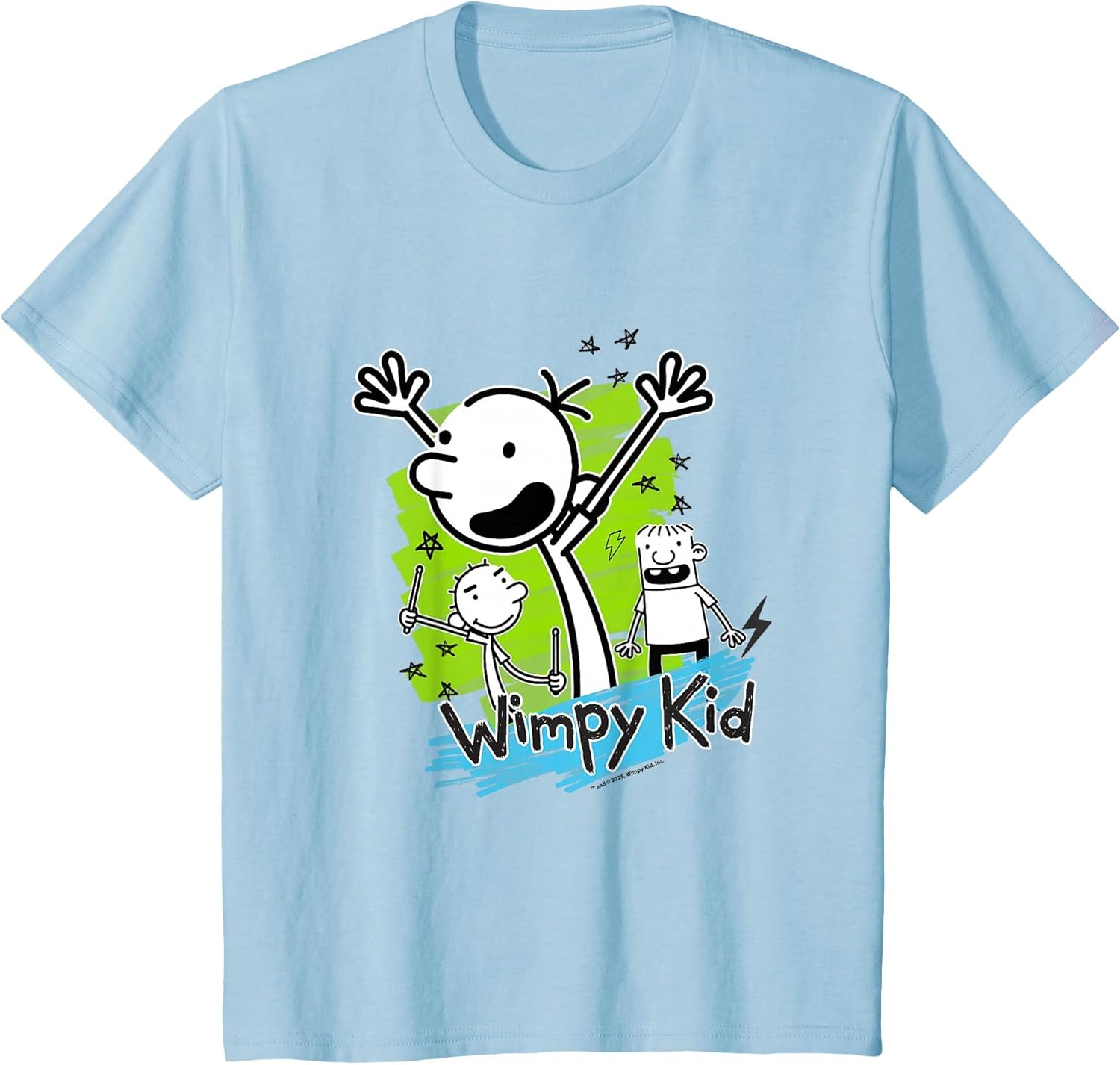 Diary of a Wimpy Kid Greg Stars Doodle