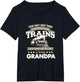 I Love More Than Trains Being Grandpa Railway