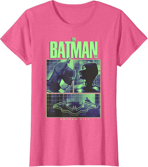 The Batman Catwoman Gotham City Grid Panels