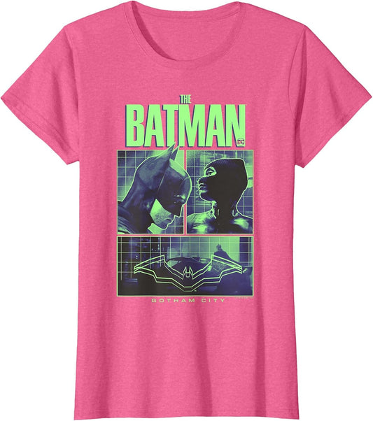The Batman Catwoman Gotham City Grid Panels