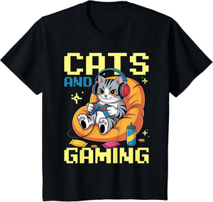 Gamer Gaming Cat Video Game