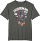 Doberman Boy Cute Cartoon Dog Owners Doberman Pinscher