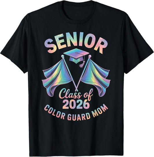 Senior Color Guard Mom Class of 2026