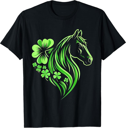 St Patrick's Day Horse Shamrock Costume Women Men Kid