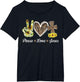 Leopard Peace Love Jesus Lovers Christ Cross Hippie