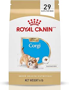 Royal Canin Corgi Puppy Dry Dog Food, Kibble for Corgis 2 to 12 Months, Supports Digestion and Bone and Joint Support 6 lb Bag