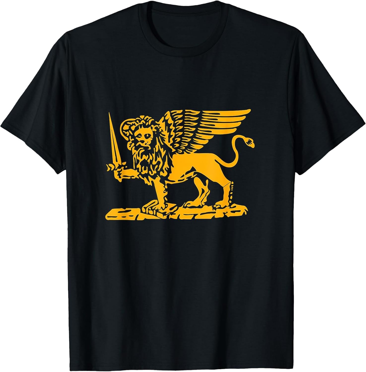 Republic of Venice Flag St. Mark Lion Sword Book