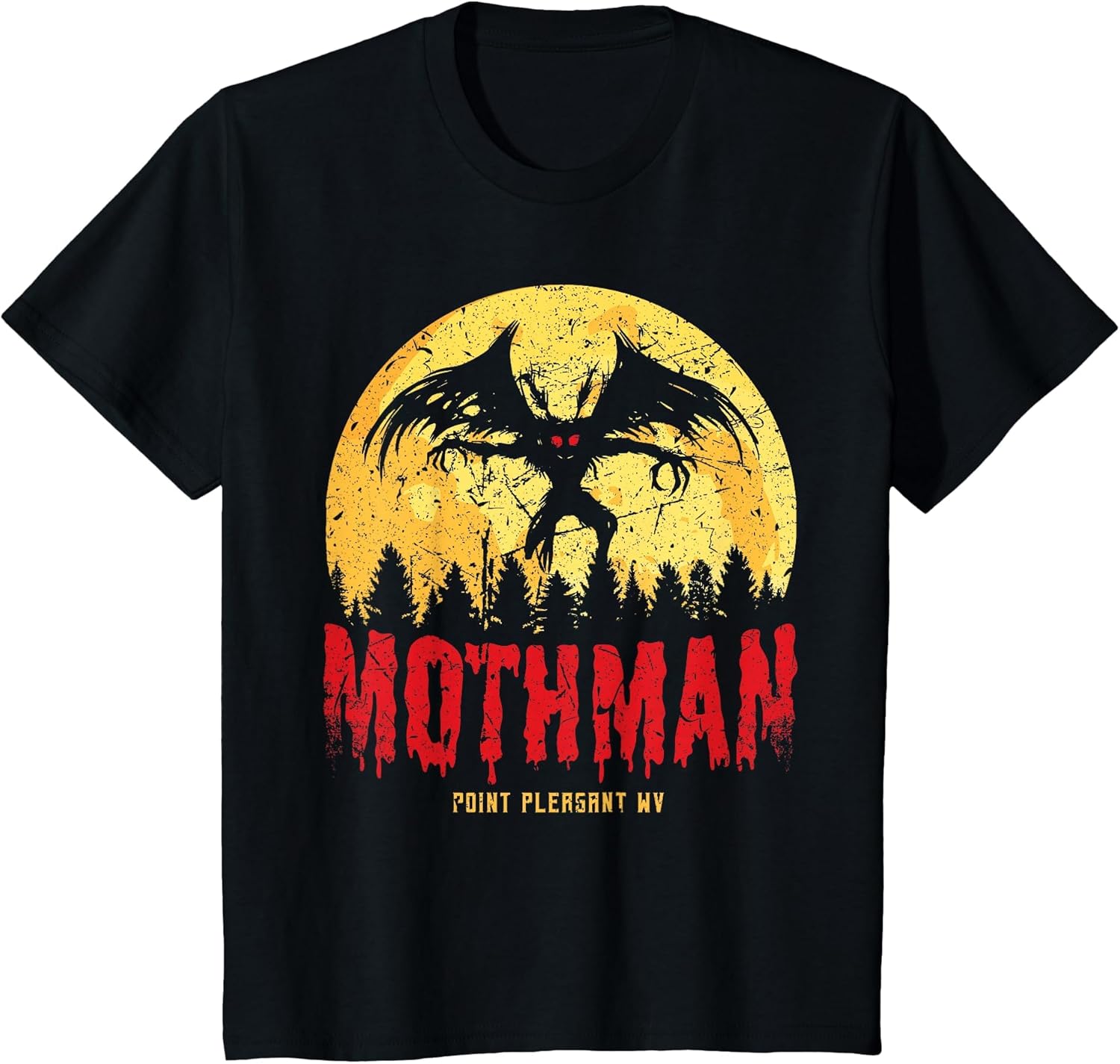 Mothman Cryptid Point Pleasant Gothic Cryptides Halloween
