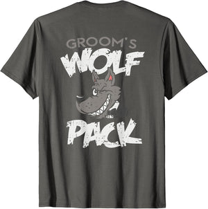 Bachelor Party T Shirts, Wolf Pack Member Graphic