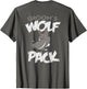Bachelor Party T Shirts, Wolf Pack Member Graphic