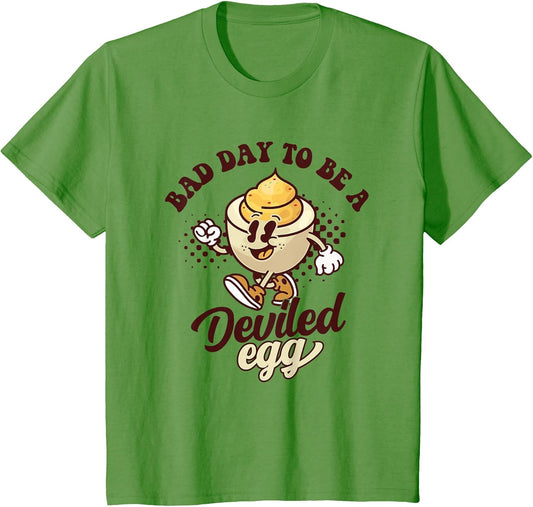 Bad Day to Be a Deviled Egg Funny Thanksgiving Eggs Dinner