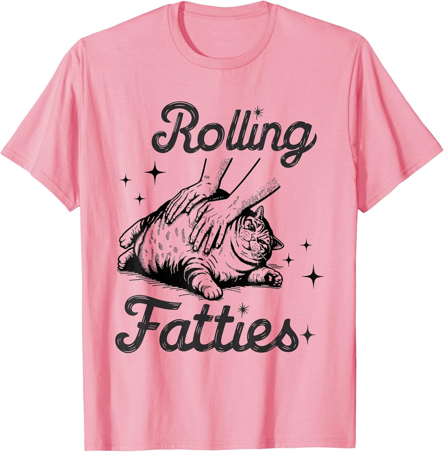 Rolling Fatties Cat Funny Cute Cat Lover Kitten Owner Kitty