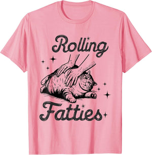Rolling Fatties Cat Funny Cute Cat Lover Kitten Owner Kitty