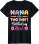 Nana of The Two Sweet Birthday Girl Donut 2Nd Birthday