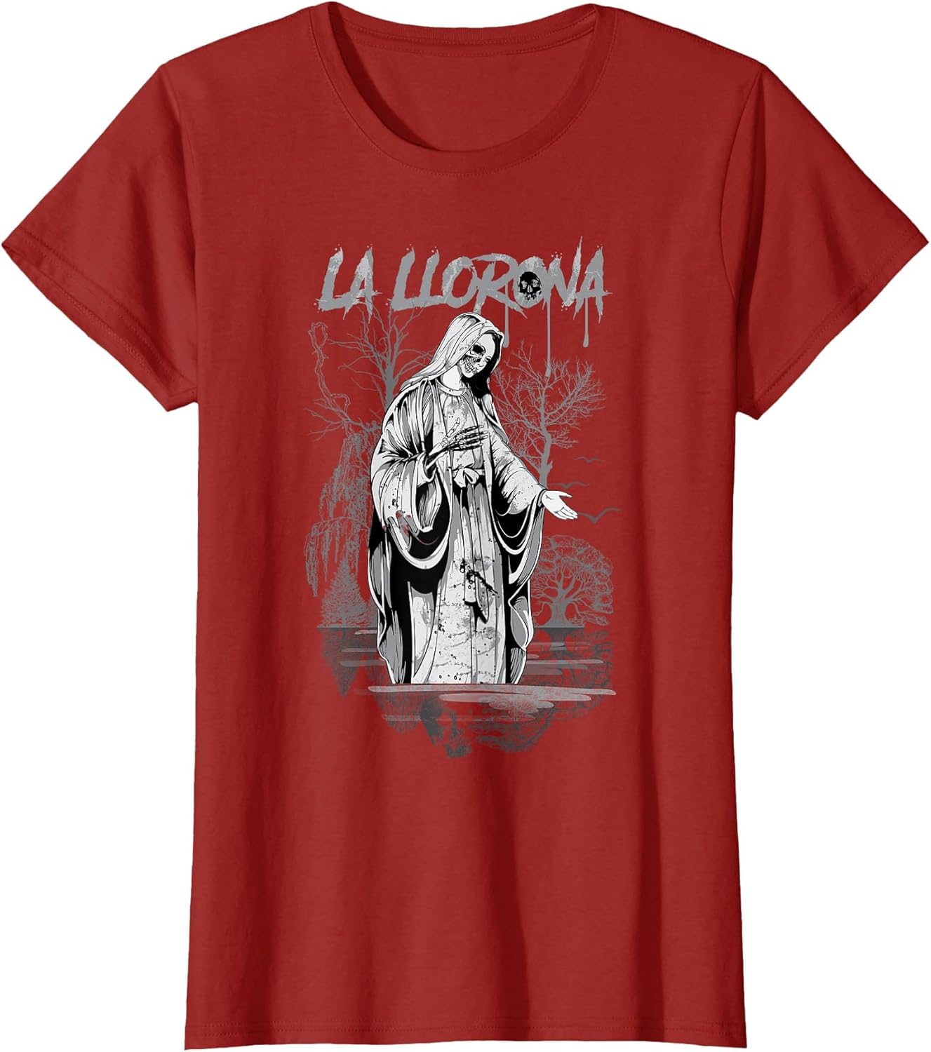 La Llorona Folk Legend Latin Gothic Skeleton Skull