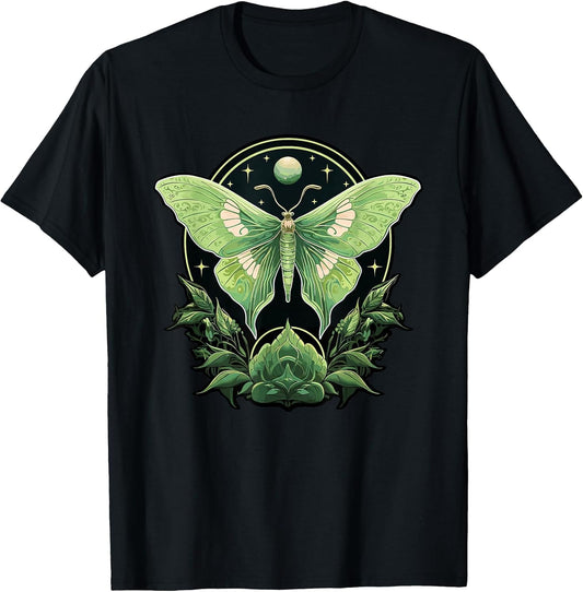 Luna Moth Insect Lover Witchy Aesthetic Moon Fairycore