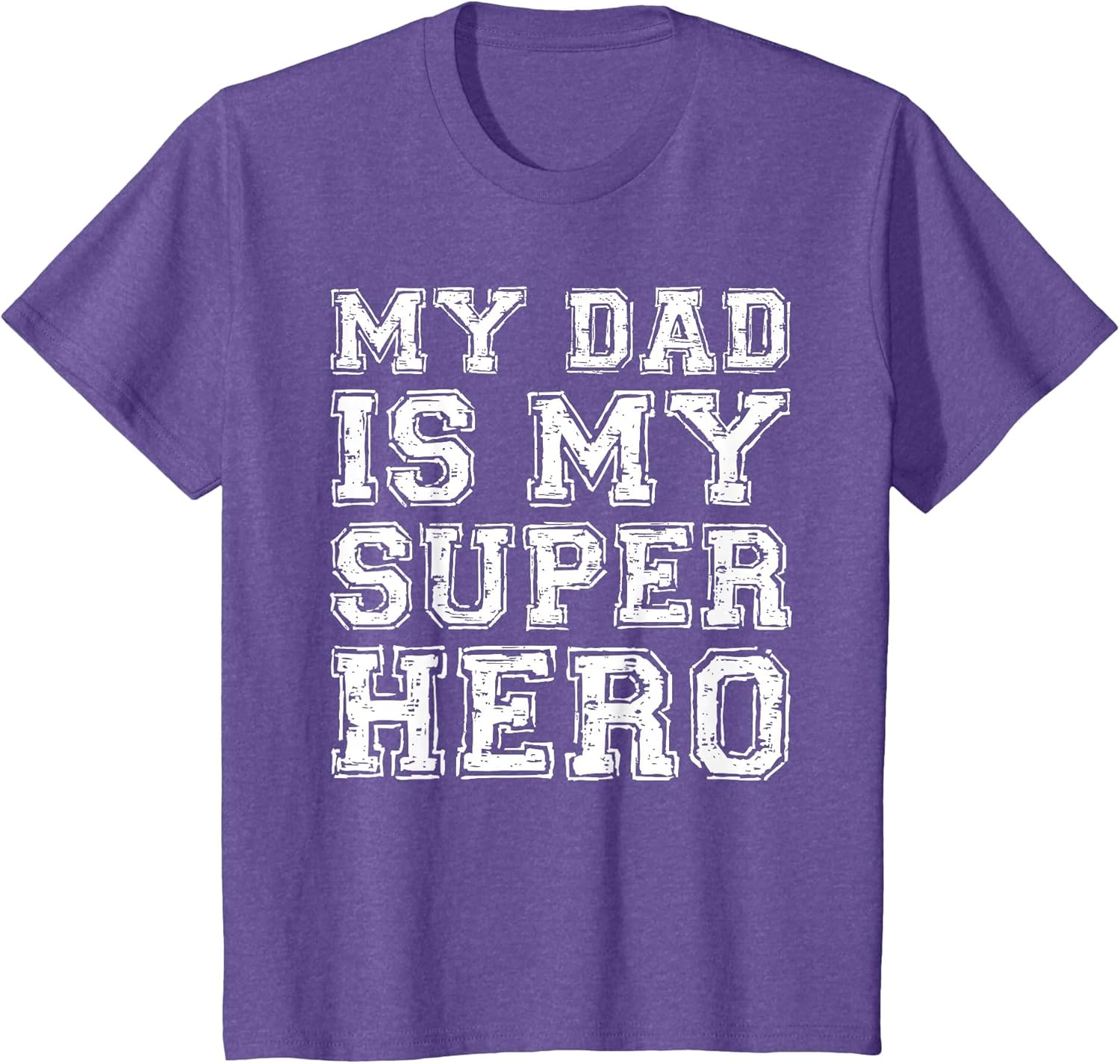 My Dad is My Superhero Shirt Kids Boy Girl Fathers Day