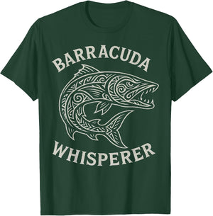 Barracuda Shirt - Barracuda Whisperer Tribal Style Predator