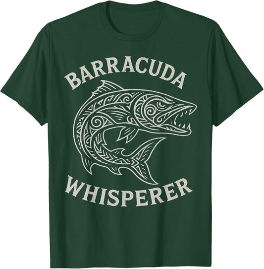 Barracuda Shirt - Barracuda Whisperer Tribal Style Predator