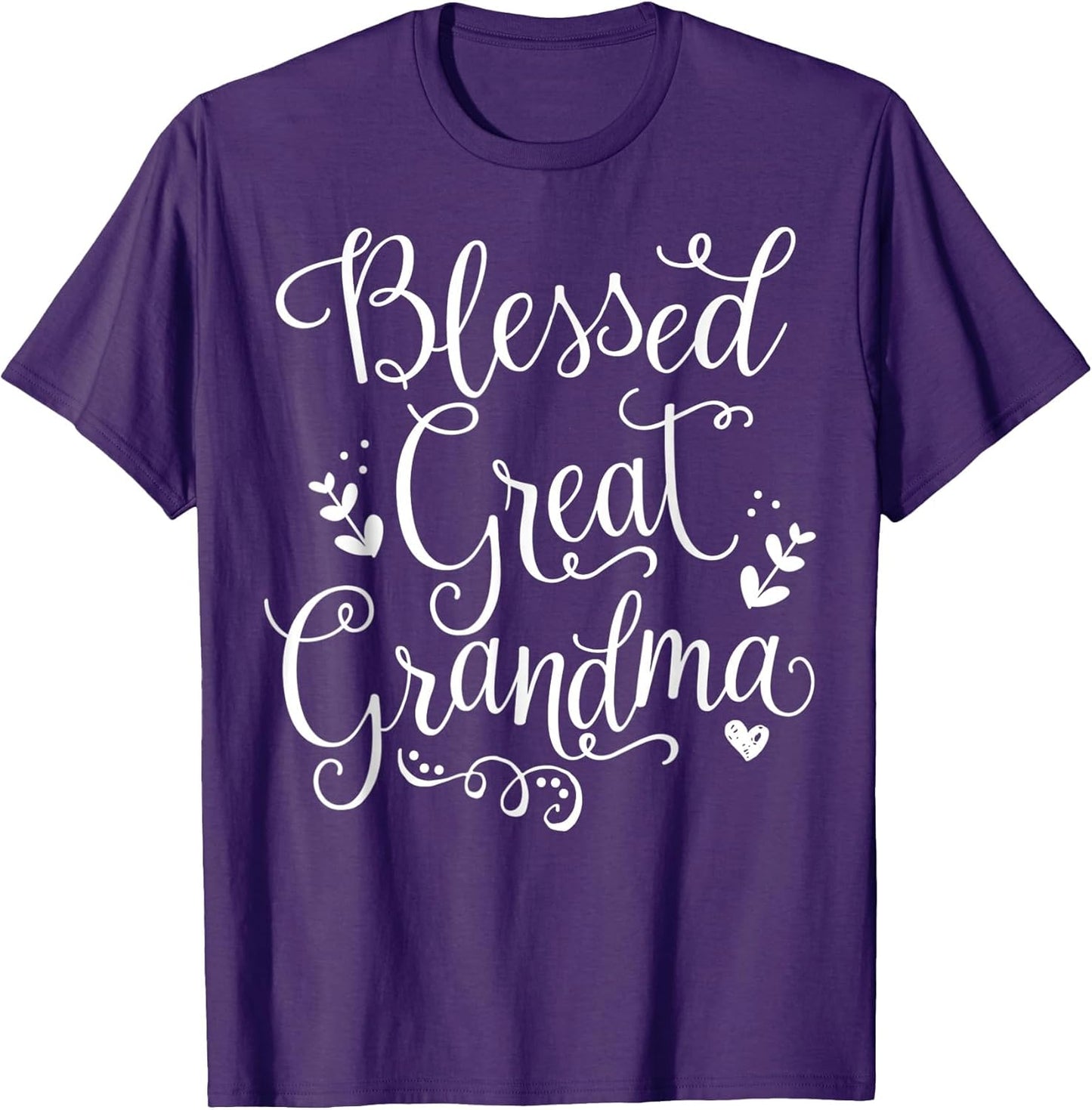 Cute Blessed Great Grandma Shirt - Grandmother