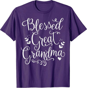 Cute Blessed Great Grandma Shirt - Grandmother
