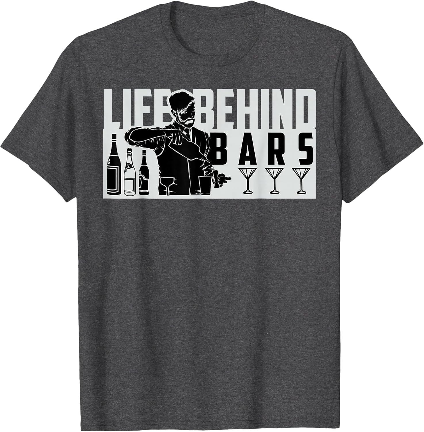 Funny Life Behind Bars Men and Women Bartender