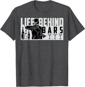 Funny Life Behind Bars Men and Women Bartender