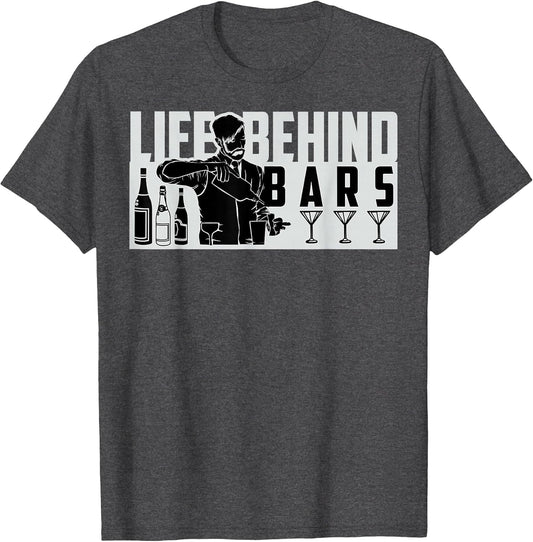 Funny Life Behind Bars Men and Women Bartender