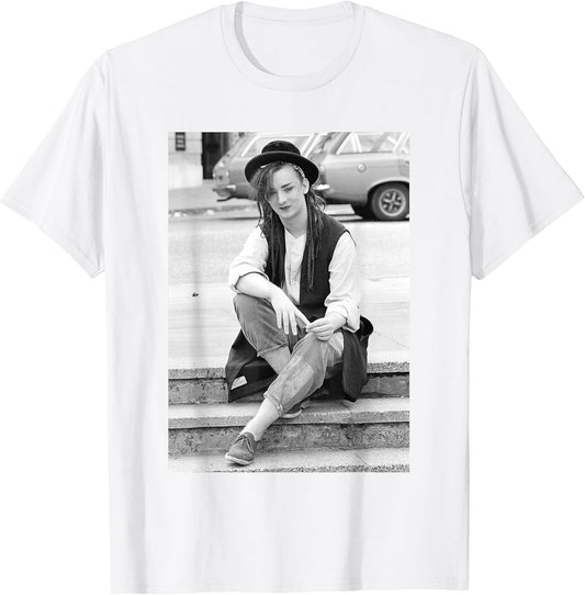 Boy George Culture Club Pop Star Photo 1982