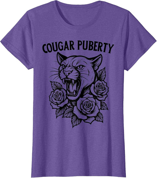 Cougar Puberty Funny Menopause Perimenopause