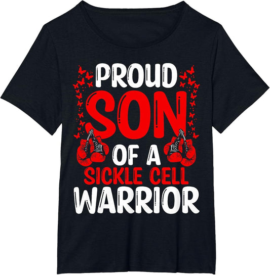 Proud Son of Sickle Cell Disease Warrior Awareness Ribbon