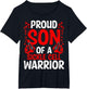 Proud Son of Sickle Cell Disease Warrior Awareness Ribbon