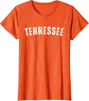 Vintage Tennessee Retro TN Throwback Orange