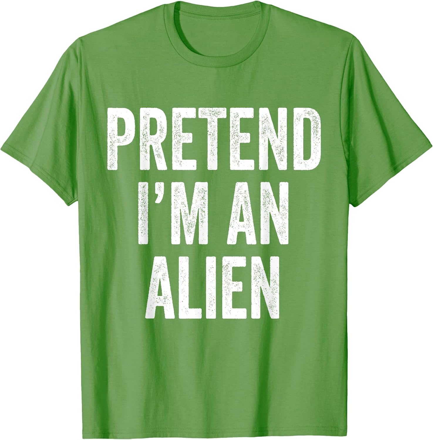 Retro Pretend I'm an Alien Funny Lazy Halloween Costume