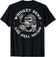 (On Back) Whiskey Bent Hell Bound Funny Monkey