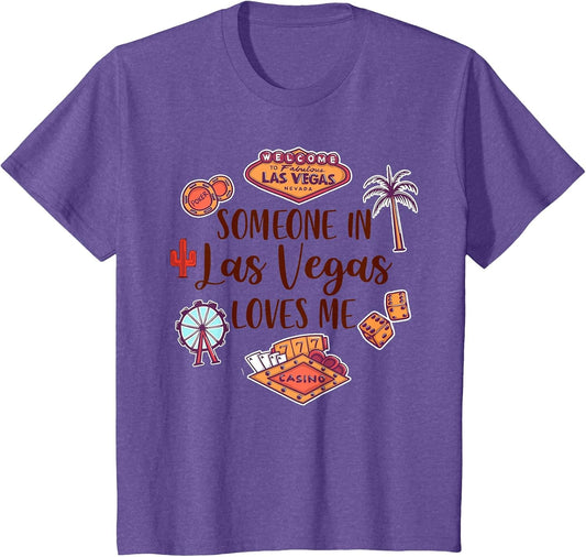 Las Vegas Baby Travel Trip Someone in Las Vegas Loves Me