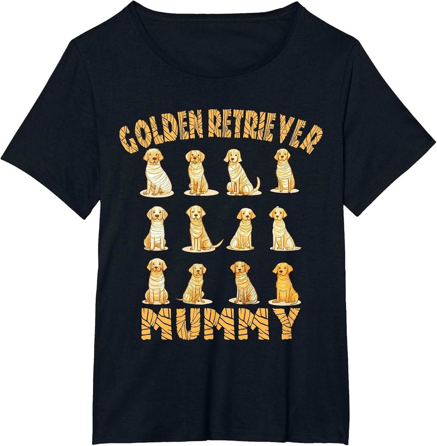 Golden Retriever Mummy Dog Lover Halloween Costume Men Women