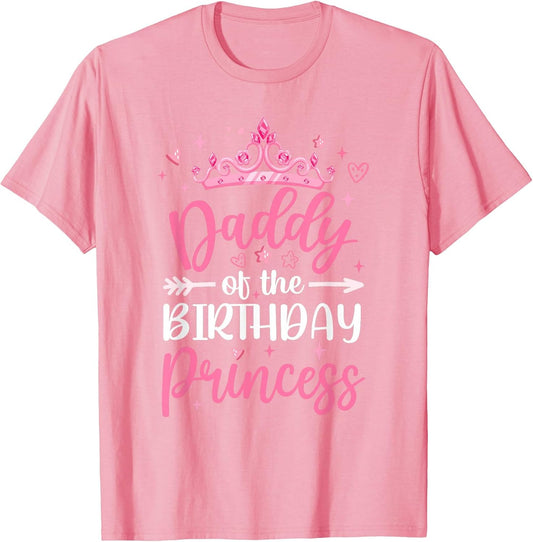 Daddy of The Birthday Princess Birthday Girl Kid Family