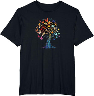 Butterfly Tree Beautiful Nature-Inspired