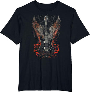 Rock & Roll Guitar with Wings