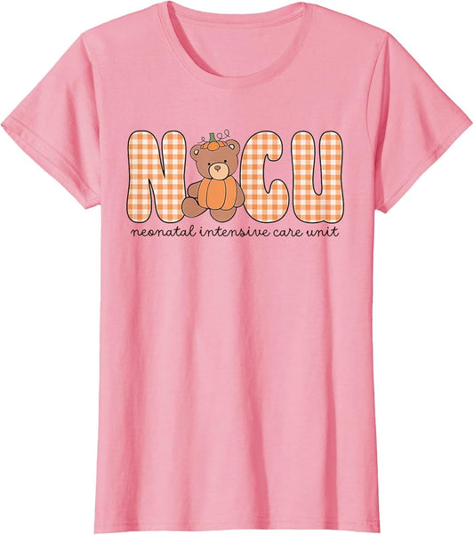 NICU Neonatal Intensive Care Nurse Bear Pumpkin Halloween