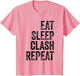 Eat Sleep Clash Repeat Kids Present Child Gamer Boys Girls