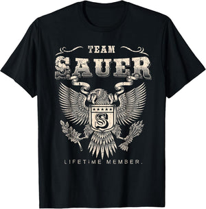 Team Sauer Lifetime Member Last Name
