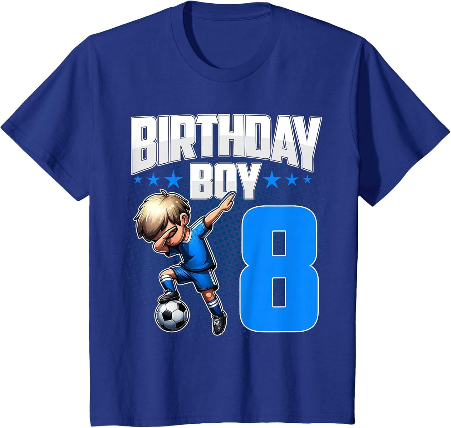 8th Birthday Boy Soccer Dabbing - 8 Years Old Boy Birthday
