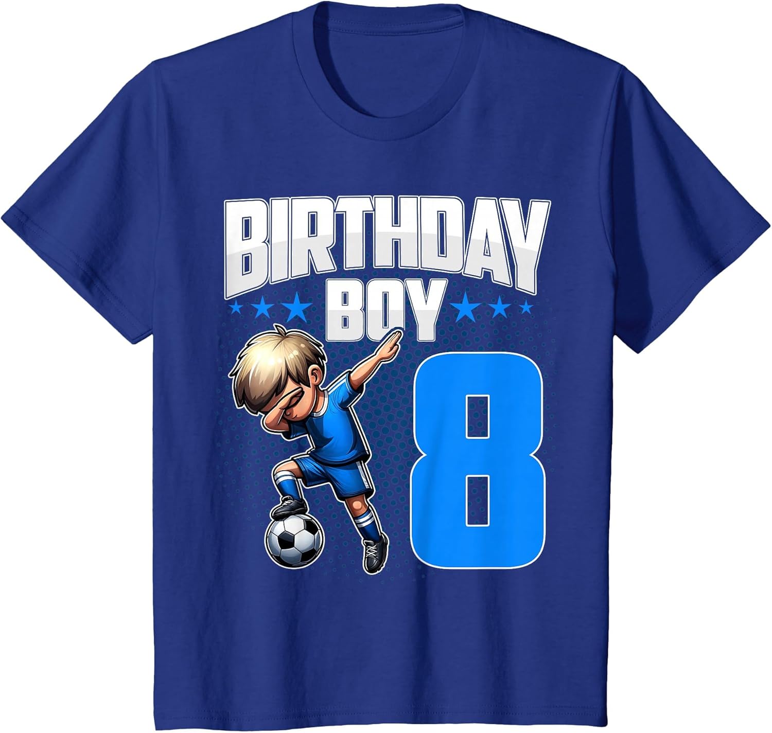 8th Birthday Boy Soccer Dabbing - 8 Years Old Boy Birthday
