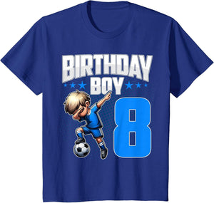 8th Birthday Boy Soccer Dabbing - 8 Years Old Boy Birthday